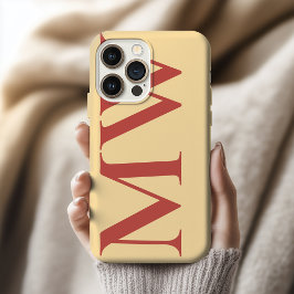 Custom Name Initial Case - Birthday Gift for Her iPhone 15 Pro Case