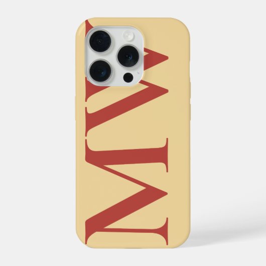 Custom Name Initial Case - Birthday Gift for Her iPhone Hoesje (Achterkant)