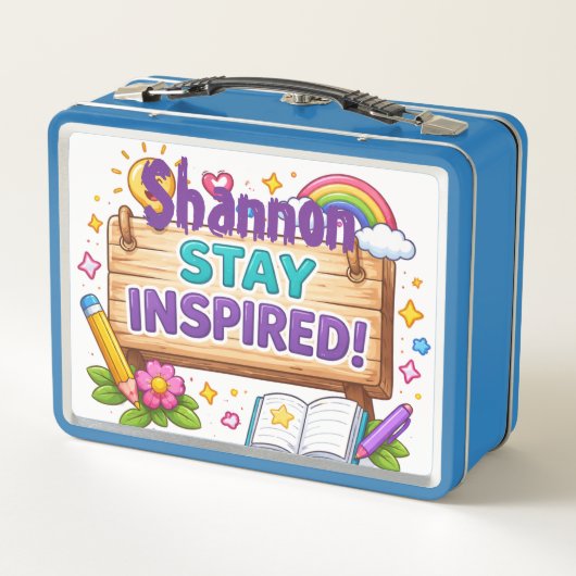 Custom Name Inspirational Quote Unisex (Achterkant)