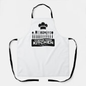 Custom Name Kitchen Chef Design Apron Schort (Voorkant)