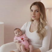 Custom Name Ladybug Pink Baby Bodysuit