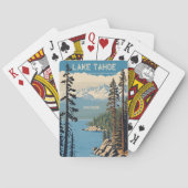 Custom Name Lake Tahoe Pokerkaarten (Achterkant)