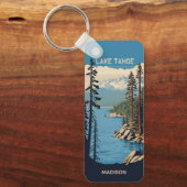 Custom Name Lake Tahoe Sleutelhanger (Voorkant)