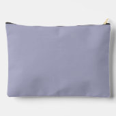 Custom Name Lilac Cosmetic Bag for Bridesmaid Gift Etui (Achterkant)