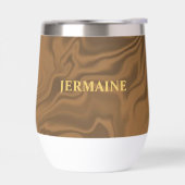 Custom name marble brown texture (Links)