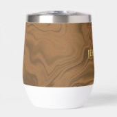 Custom name marble brown texture (Voorkant)