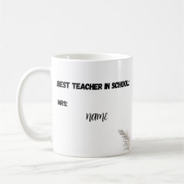 Custom Name Mok - Terug naar School Gift voor doce