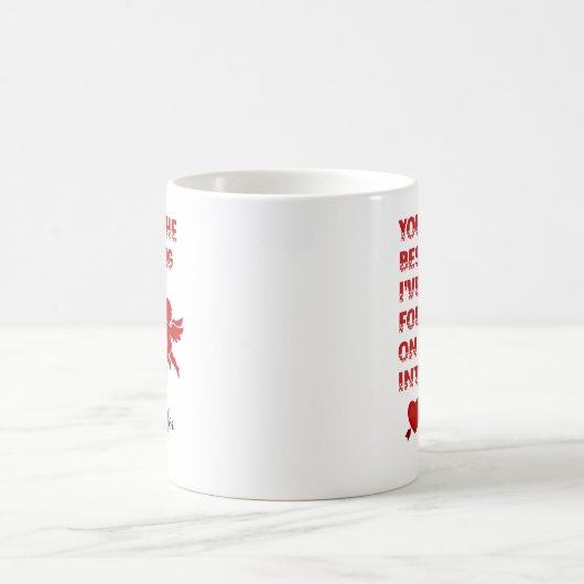 Custom Name Mug | Funny Online Dating Gift Koffiemok (Center)