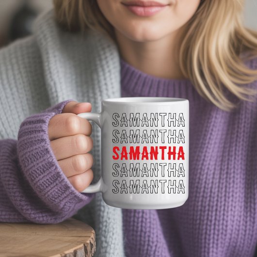 Custom Name Mug Gift for Kids, Friends & Coworkers Koffiemok