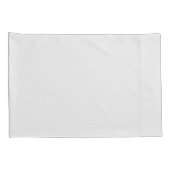 Custom Name Off White Pillowcases – Personalized Kussensloop (Achterkant-Rechts)