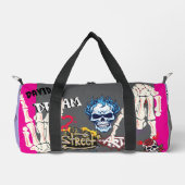 Custom name Oh yeah Graffiti Spooky colorful Plunjezak (Voorkant)