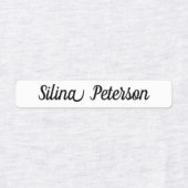 Custom name or company name fabric clothing labels (Design 1)