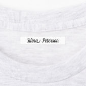 Custom name or company name fabric clothing labels (Aangebracht)