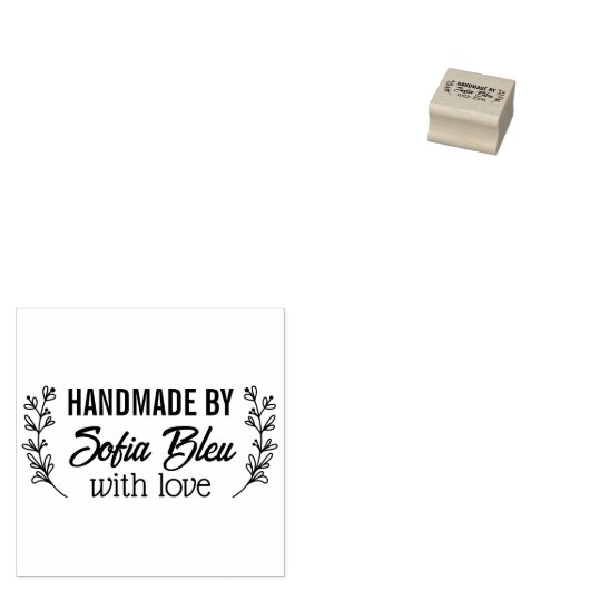 Custom name or company name fabric clothing labels rubberstempel (Gestempeld)