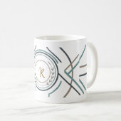 Custom Name or Initial Mug – Premium Gift Koffiemok (Voorkant rechts)