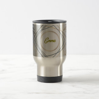 Custom Name or Initial Travel Mug – Personal Gift Reisbeker