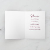 Custom Name Ordination Jubileum met Mary Kaart (Binnen)