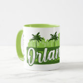 Custom Name Orlando Florida Mok (Voorkant links)