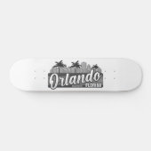 Custom Name Orlando Florida Persoonlijk Skateboard (Horizontaal)