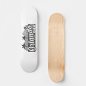 Custom Name Orlando Florida Persoonlijk Skateboard (Voorkant)