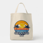 Custom Name Orlando Florida Tote Bag (Achterkant)