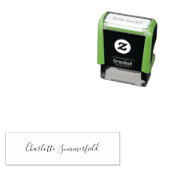 Custom Name Personal Signature Zelfinktende Stempel (In situ)