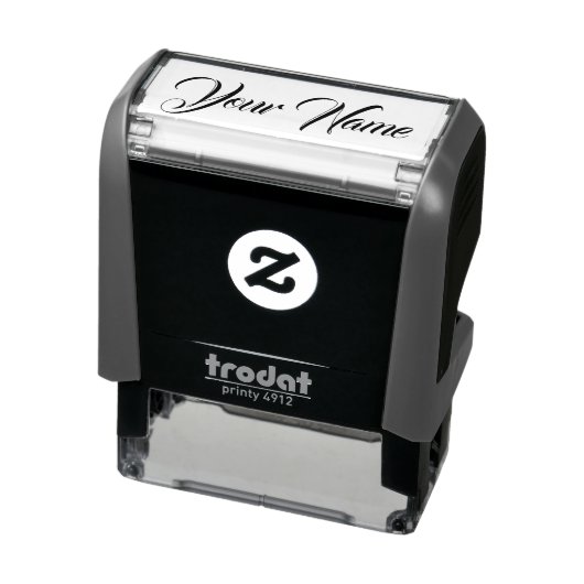 Custom Name Personalized Self-inking Stamps Stamp Zelfinktende Stempel (Product)