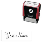 Custom Name Personalized Self-inking Stamps Stamp Zelfinktende Stempel (In situ)