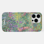 Custom Name Phone Case – Floral Gift for Her iPhone Hoesje (Achterkant horizontaal)