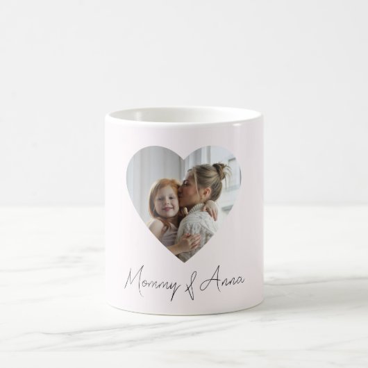 Custom Name & Photo | Personalized Mug Gift Koffiemok (Center)