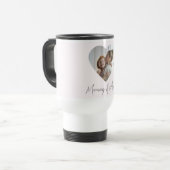 Custom Name & Photo | Personalized Travel Mug Gift Reisbeker (Voorkant links)