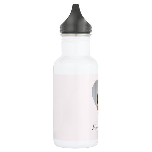 Custom Name & Photo | Personalized Water Bottle Waterfles (Links)