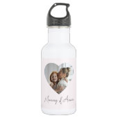 Custom Name & Photo | Personalized Water Bottle Waterfles (Voorkant)