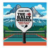 Custom Name Pickleball Paddle The Rally Wrecker
