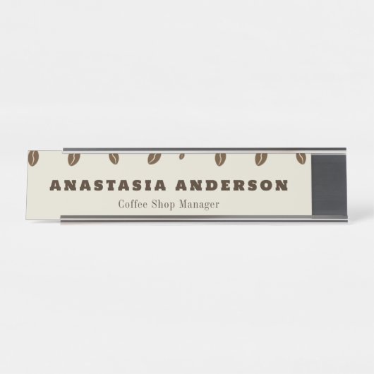 Custom Name Plate | Personalized Desk Name Plate Bureau Naambordje (Voorkant)