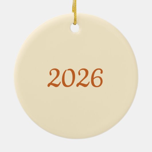 Custom Name Poodle Ornament – Handdrawn Dog Gift (Achterkant)