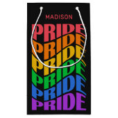 Custom Name Pride Klein Cadeauzakje (Achterkant)