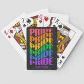 Custom Name Pride Pokerkaarten (Achterkant)