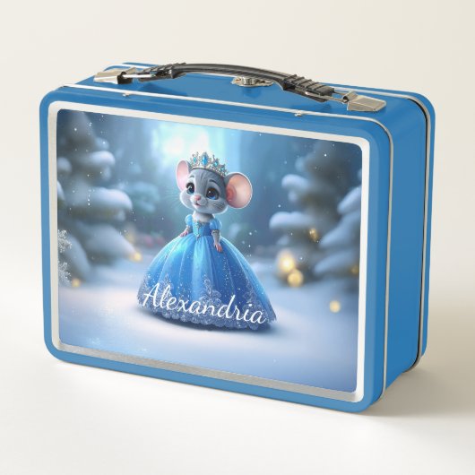 Custom Name Princess mouse with tiara (Achterkant)