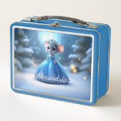 Custom Name Princess mouse with tiara (Voorkant)