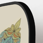 Custom Name Pro Carbon Fiber Pickleball Paddle (Links Detail)