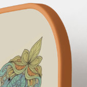 Custom Name Pro Carbon Fiber Pickleball Paddle (Links Detail)