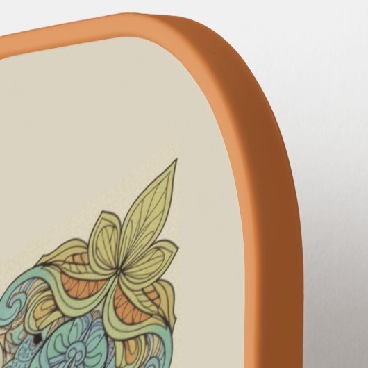 Custom Name Pro Carbon Fiber Pickleball Paddle (Links Detail)