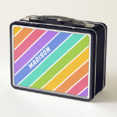 Custom Name Rainbow Colors (Achterkant)