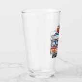 Custom NAME Retro 50s Diner Sign Fifties Atomic Glas (Rechts)