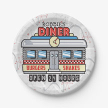 Custom NAME Retro 50s Diner Sign Fifties Atomic