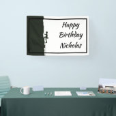 Custom Name Rock Mountain Climber Spandoek (Beurs)