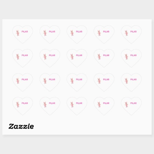 Custom Name School Stickers (Vel)