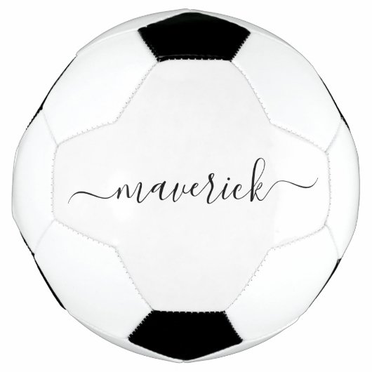 Custom Name Soccer Ball Personalized for All Ages Voetbal (Voorkant)