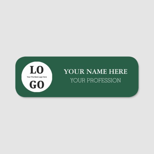 Custom Name Tag For Employee (Voorkant)
